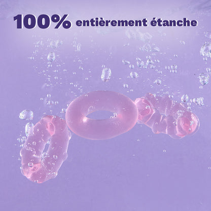 Set de 3 anneaux de pénétré - Anneaux en TPE haute élasticité pour le plaisir masculin