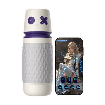 【Lubrifiant gratuit inclus】NOVA-Mécanique 3 Sucer 4 Vibration APP Contrôlé Masturbateur masculin