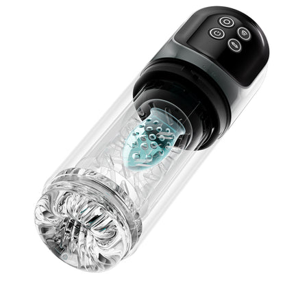 Vortex - 7 Suceur SPA double température Agrandisseur d'os 7 Massage rotatif à 360° Masturbateur