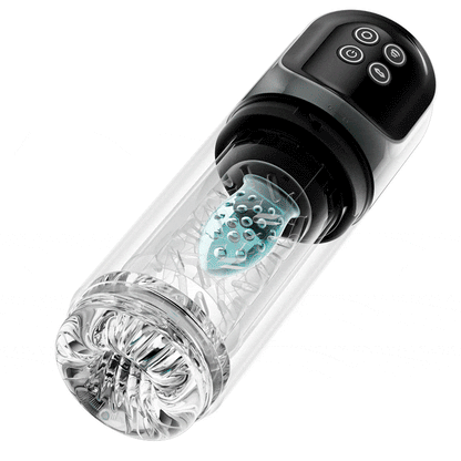 Vortex - 7 Suceur SPA double température Agrandisseur d'os 7 Massage rotatif à 360° Masturbateur