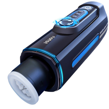 【+Lube gratuit!】Leten-X9 IV Masturbateur masculin rétractable, chauffant et audible