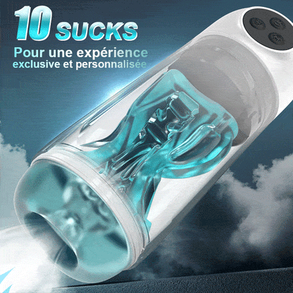 Skyline-10 Succion 10 Vibration Masturbateur masculin