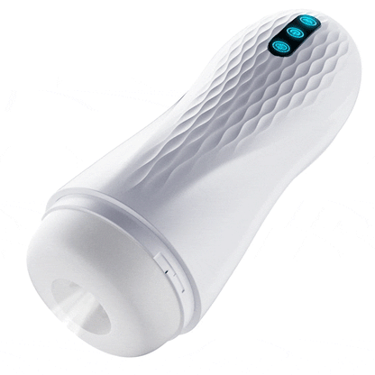 Fantasy - Masturbateur chauffant à 5 fréquences d'aspiration et 10 fréquences de vibration