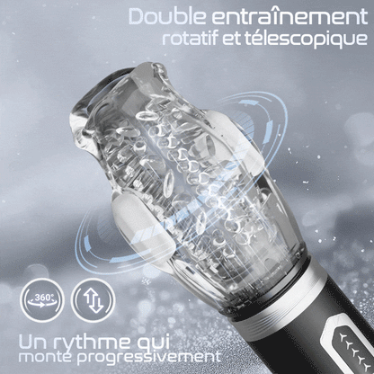 Amber - 7 Vibrant 5 Rotating Thrusting Fellation Masturbateur