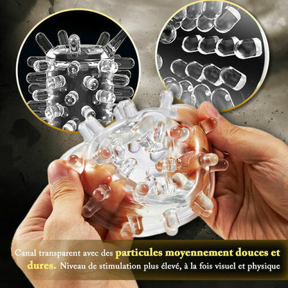 Masturbateur rotatif mains libres pour hommes