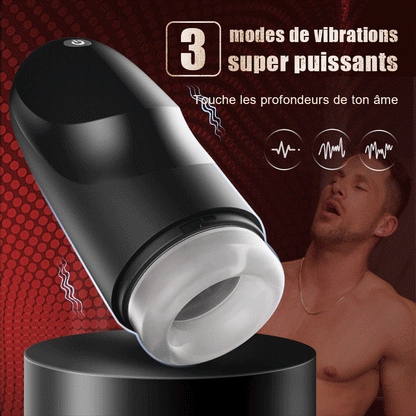 BULLET Masturbateur masculin à 3 fréquences de super forte vibration
