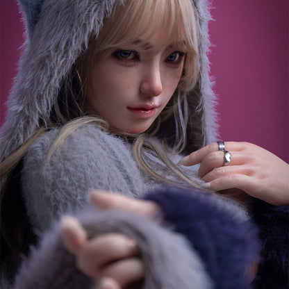 Eloïse, douce et intellectuelle - Poupée de simulation de beauté exquise à double anneau de 148 cm