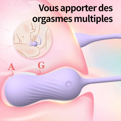 Elf — Vibrateur à Stimulation 360° avec Vibration et Rotation à 9 Fréquences