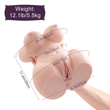 Grace - Poupée sexuelle portable  Gros seins  5,5 kg