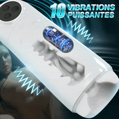 Skyline-10 Succion 10 Vibration Masturbateur masculin