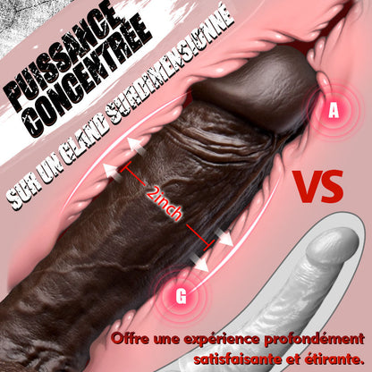 Dante – Gode réaliste avec gland surdimensionné pour un plaisir intense du point G