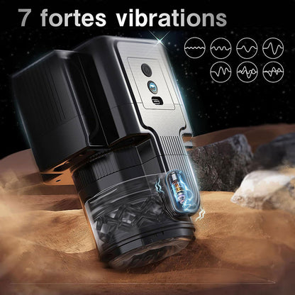 Caméra 3 EN 1 Masturbateur mâle multifonctionnel détachable