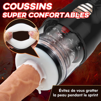 Visible à rotation de poussée 370 tr/min Masturbateur Cup ARMOR 2.0