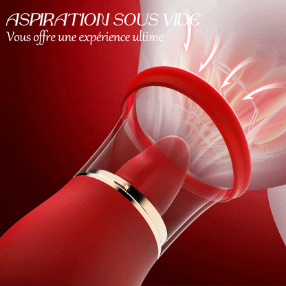 Vibrateur à succion Stimulateur clitoridien & mamelonnaire