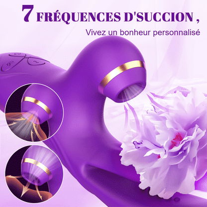 3 Poussée et vibration 7 Succion 10 Tapotement du point G Vibrateur