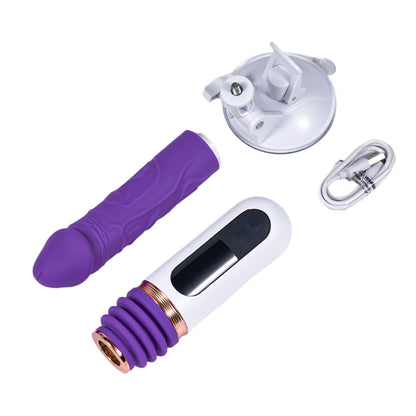 ARLIE Gode électrique 5 fréquences de poussée et à 8 fréquences de vibration