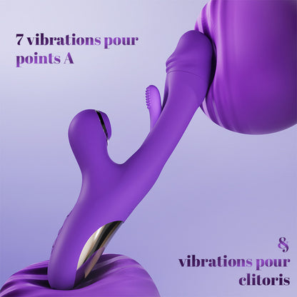 DELPHINE 7 Sucer 7 Frapper le vibrateur