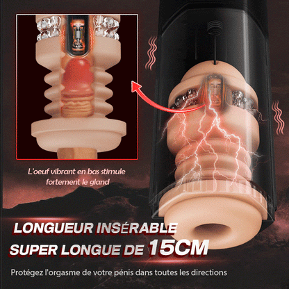 SUFI Masturbateur Masculin 5 va-et-vient 5 vibrations