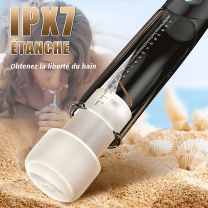 【Nouveau produit】WaterSamurai - Pompe à pénis Aspiration par le vide avec érection super étanche