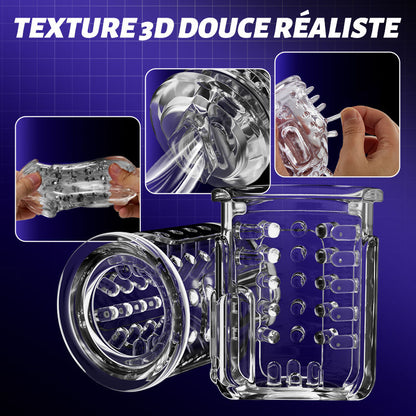 PIONNIER 3 en 1 Masturbateur cup