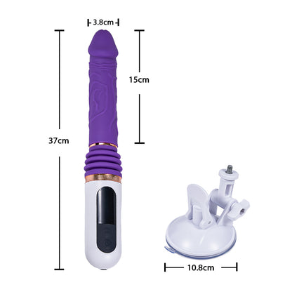 ARLIE Gode électrique 5 fréquences de poussée et à 8 fréquences de vibration
