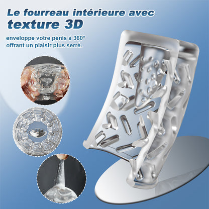 LA MER - Masturbateur masculine 3 en 1