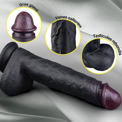 Maurice Gode Chauffant à Vibrations et Poussées Marron Grande Taille pour Hommes et Femmes