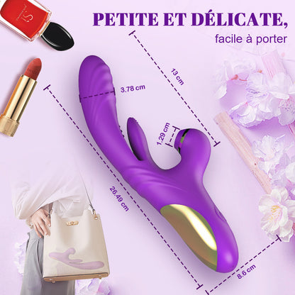 3 Poussée et vibration 7 Succion 10 Tapotement du point G Vibrateur