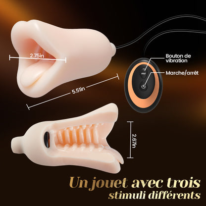 Reina - 10 vibration glans trainer Sexe oral Entraînement de précision