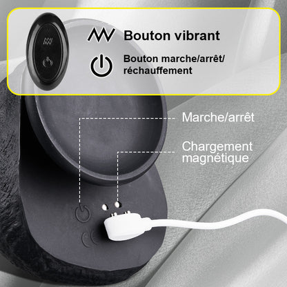 Maurice Gode Chauffant à Vibrations et Poussées Marron Grande Taille pour Hommes et Femmes