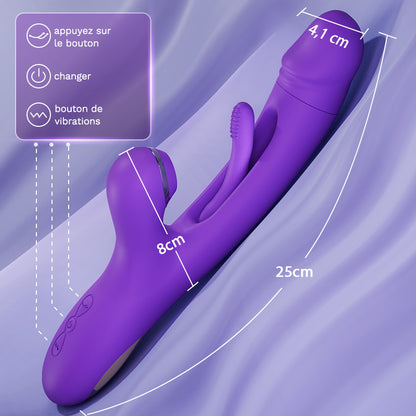 DELPHINE 7 Sucer 7 Frapper le vibrateur