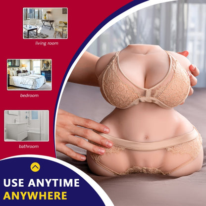 Grace - Poupée sexuelle portable  Gros seins  5,5 kg