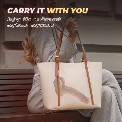 Gode en silicone ultra-réaliste pour la stimulation du point G et de l'anus avec ventouse puissante pour hommes et femmes