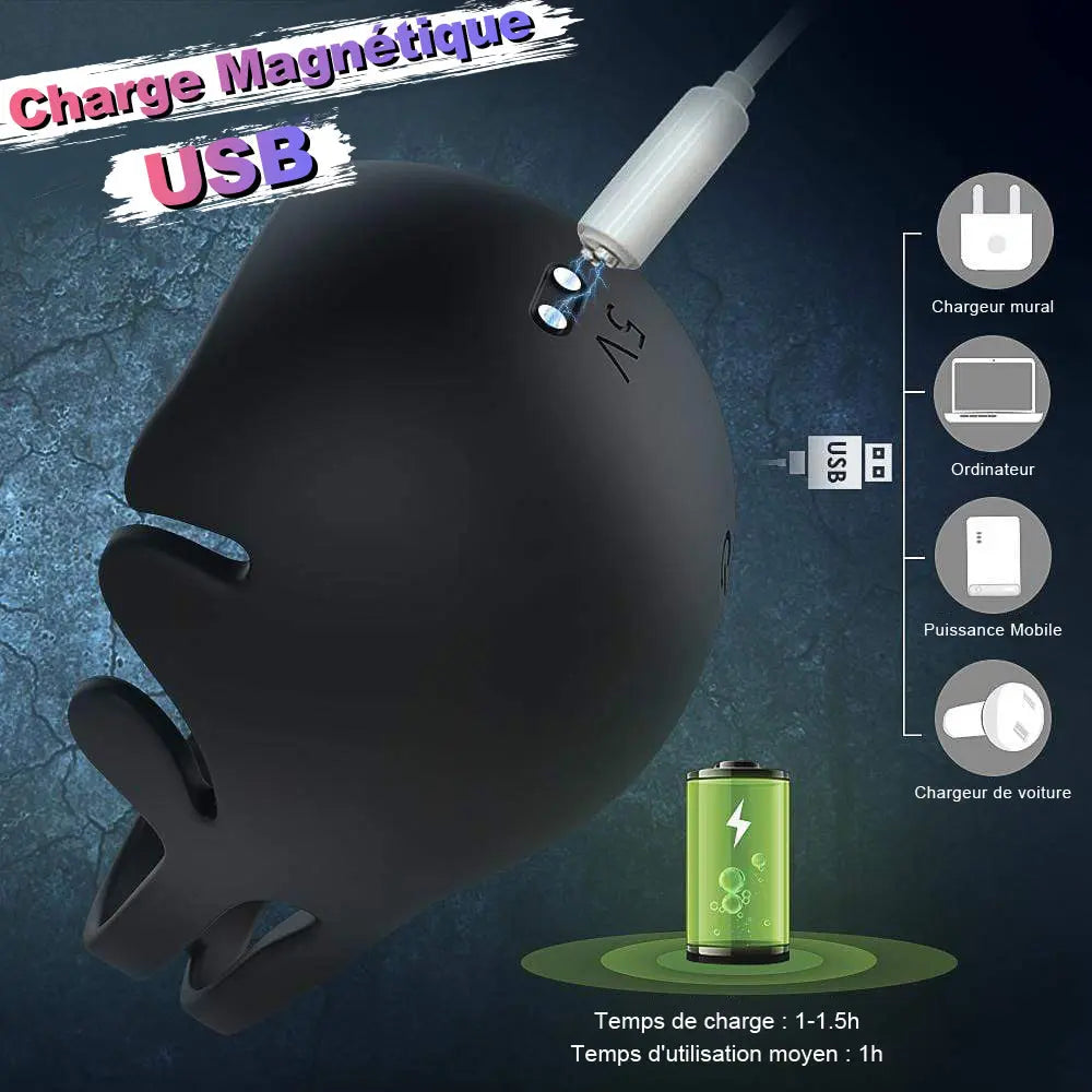 Anneaux Testicules Anneaux Pénis 9 Vibrations S-Hande S-Hande