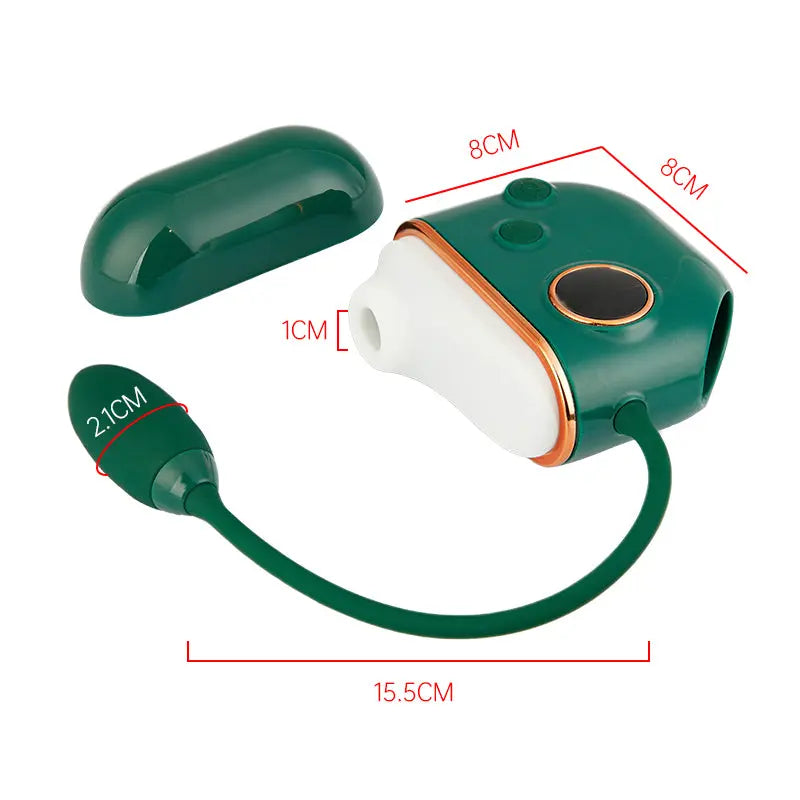 Boîte à Orgasme Vibrateur Du Point G 10 Vibrations 3 succions Acmejoy