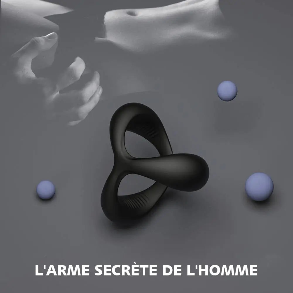 Cockring Anneau de pénis 3 anneaux S-HANDE S-Hande