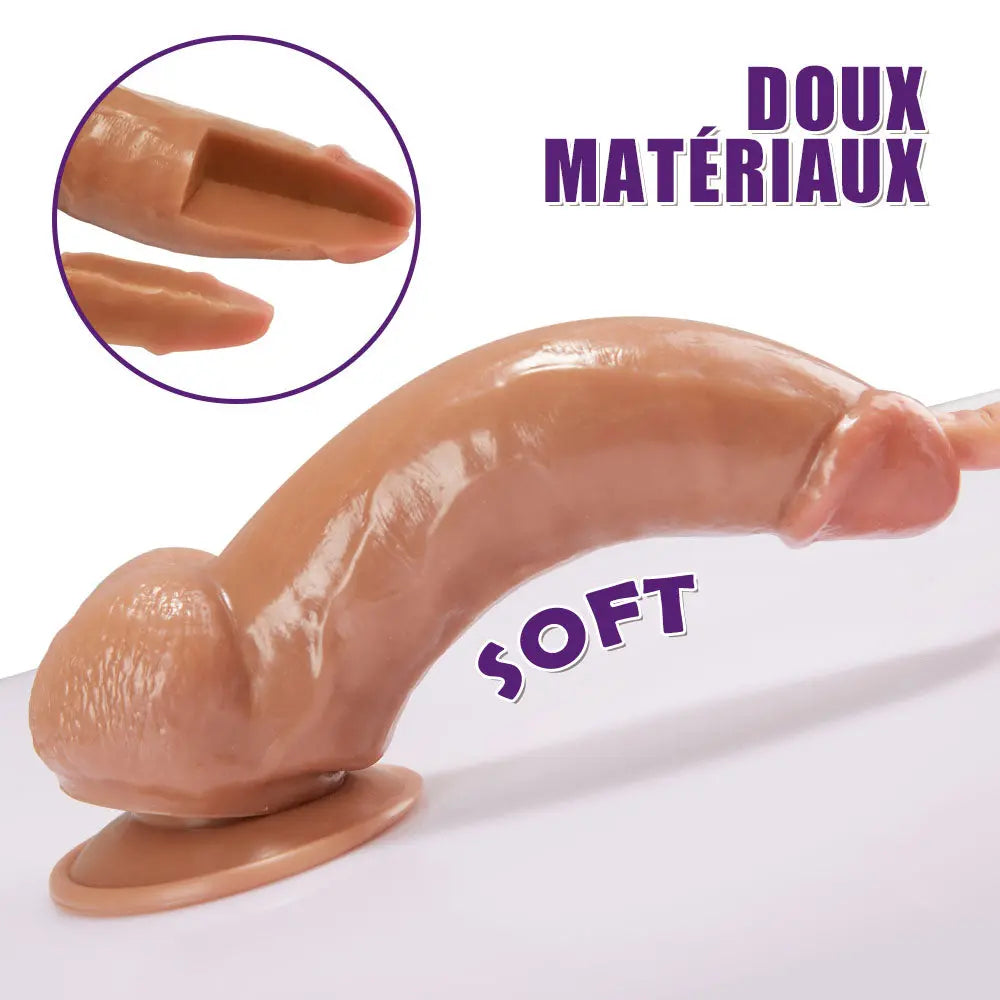 Gode Réaliste Anal 22 CM ventouse Fondlove Fondlove
