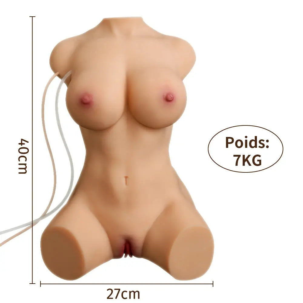 Melida Poupée Sexuelle Électrique Succion+ Vibration Acmejoy