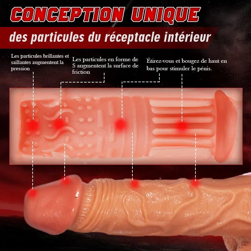 TANK 7 Téléscopiques Chauffage Femme Mûre Voix Amovible 4 EN 1 Masturbateur Cup Acmejoy-Fr